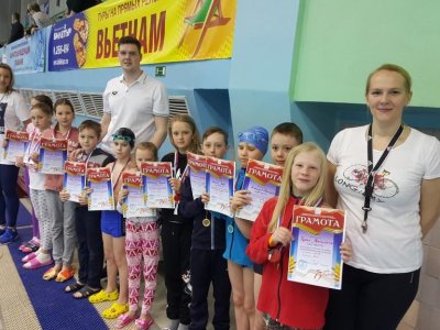 Состоялся детский спортивный праздник на воде, посвящённый  Дню Победы