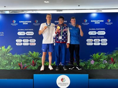 Мировой рекорд и полный комплект медалей собрал Драч Максим на чемпионате мира по плаванию в категории Мастерс! 0